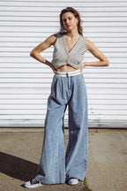 FOREVER WONDERING DENIM PANTS