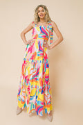 TEA PARTY WOVEN MAXI DRESS