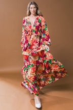LEAVE YOU SPEECHLESS WOVEN MAXI DRESS