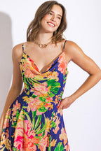 SWEETEST SOUL WOVEN MIDI DRESS