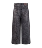 NOIR FLORAL DENIM