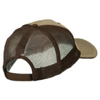 Sheriff Embroidered Big Size Garment Washed Mesh Cap