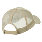 Sheriff Embroidered Big Size Garment Washed Mesh Cap