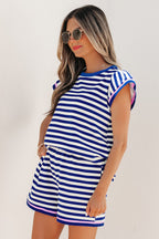 Xiomara Trim Cap Sleeve Top