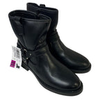 NWT Dolce Vita Womens Size 8 Black 1.5" Heel Boots Side Zip Round Toe Shoes