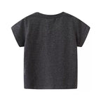 Children's Space-Themed Short Sleeve T-Shirt