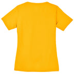 Football Drip Graphic Design Ladies Big Size Mesh V-Neck TShirt