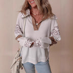 Fashion Leopard Print Printed Lapel Long Sleeve Hoodie