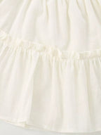 Children's Smocked Puff Sleeve Tiered Dress