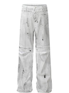 Men's Wide Leg Baggy Jeans