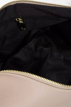 Fame Leather Semi Circle Shoulder Bag