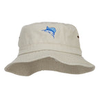 Sailfish Embroidered Big Size Washed Bucket Hat