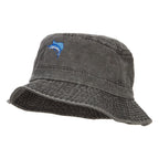 Sailfish Embroidered Big Size Washed Bucket Hat
