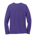 Fall Foliage Ladies Big Size Long Sleeve Cotton Graphic Shirt