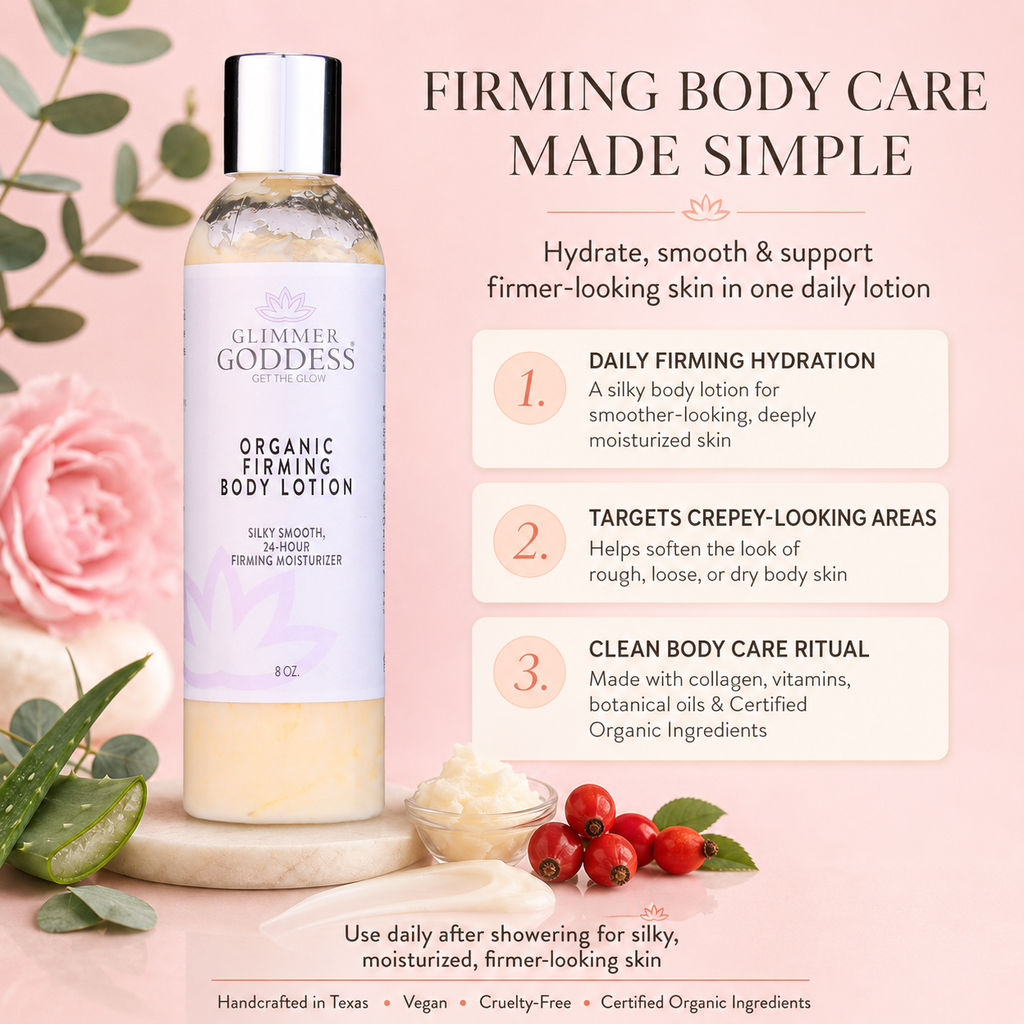 Organic Firming Body Lotion – Skin Tightening Formula