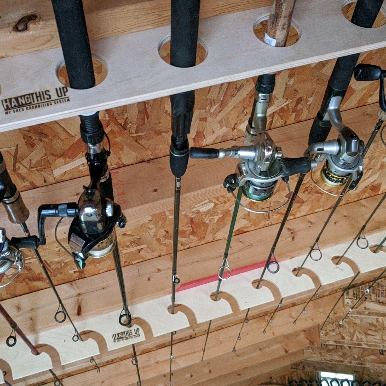 Fishing Rod Storage Rack