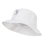 Fly Fishing Man Embroidered Big Golfer Hat