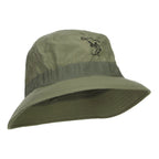 Fly Fishing Man Embroidered Big Golfer Hat
