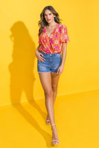 MADE FOR THE OCCASION WOVEN BODYSUIT