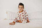 Football Print 2pc Bamboo Pajamas
