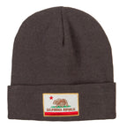 California Republic Embroidered Big Size Long Beanie