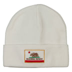 California Republic Embroidered Big Size Long Beanie