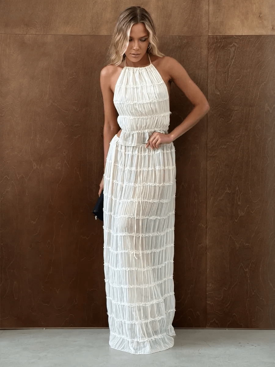 Freddie Backless Dress Sleeveless for Effortless Elegance