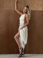 Freddie Backless Dress Sleeveless for Effortless Elegance