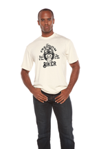 Freedom Biker Men's Bamboo Viscose/Organic Cotton Short Sleeve Graphic T-Shirt