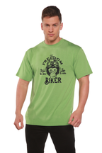 Freedom Biker Men's Bamboo Viscose/Organic Cotton Short Sleeve Graphic T-Shirt