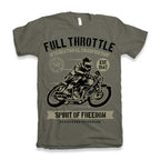 Fuul Throttle Men's Bamboo Viscose/Organic Cotton Short Sleeve Graphic T-Shirt