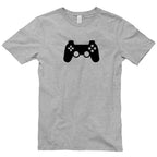 Game Controller Graphic Design Short Sleeve Cotton Jersey T-Shirt