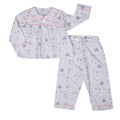 GAELLE | Girls  White Cotton Magic Circus Print Pyjamas
