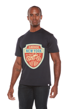 Garage New York Men's Bamboo Viscose/Organic Cotton Short Sleeve Graphic T-Shirt