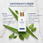 This aloe powered aftershave is a super hydrating moisturizer for your face and neck. It's also alcohol-free and features an exclusive blend of ingredients that provides a cooling sensation with a clean and classically sophisticated masculine scent