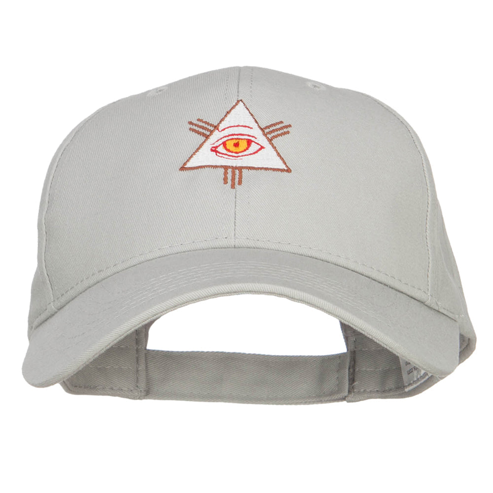 All Seeing Eye Embroidered Big Cotton Cap