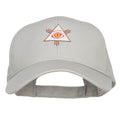 All Seeing Eye Embroidered Big Cotton Cap