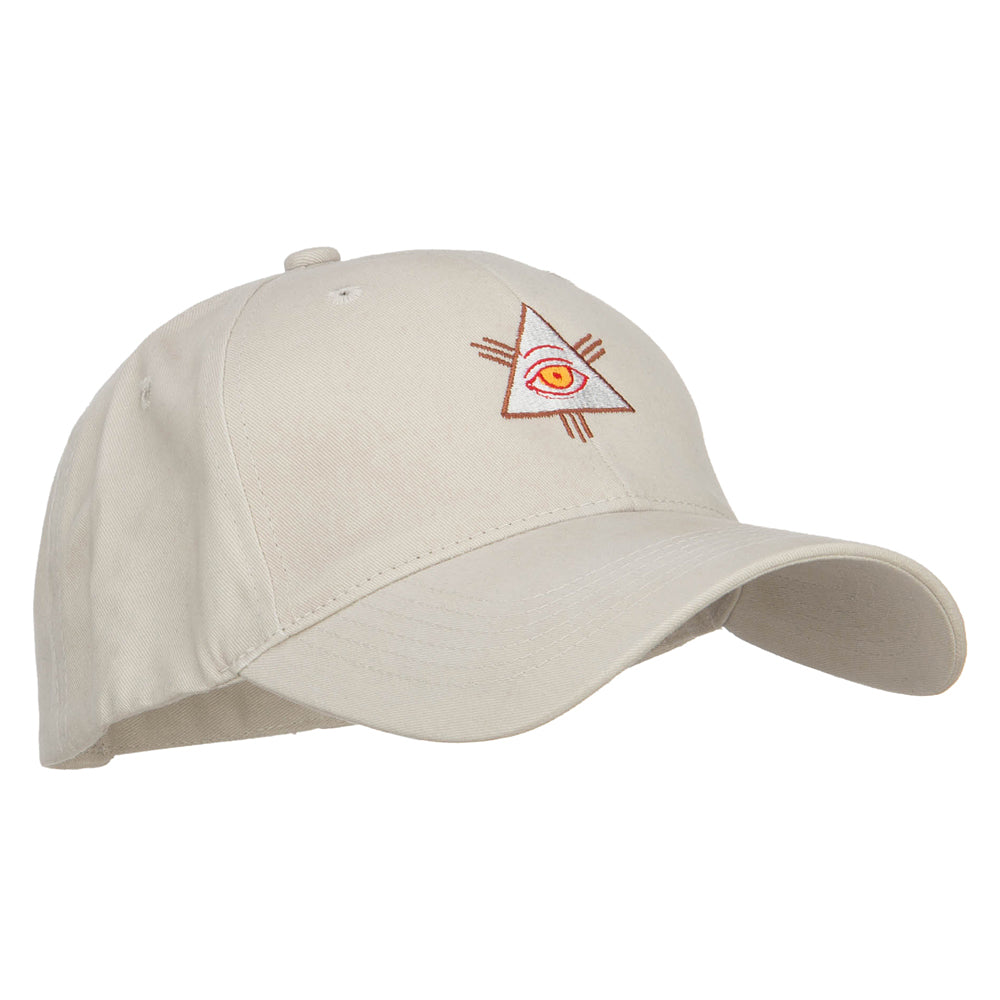 All Seeing Eye Embroidered Big Cotton Cap