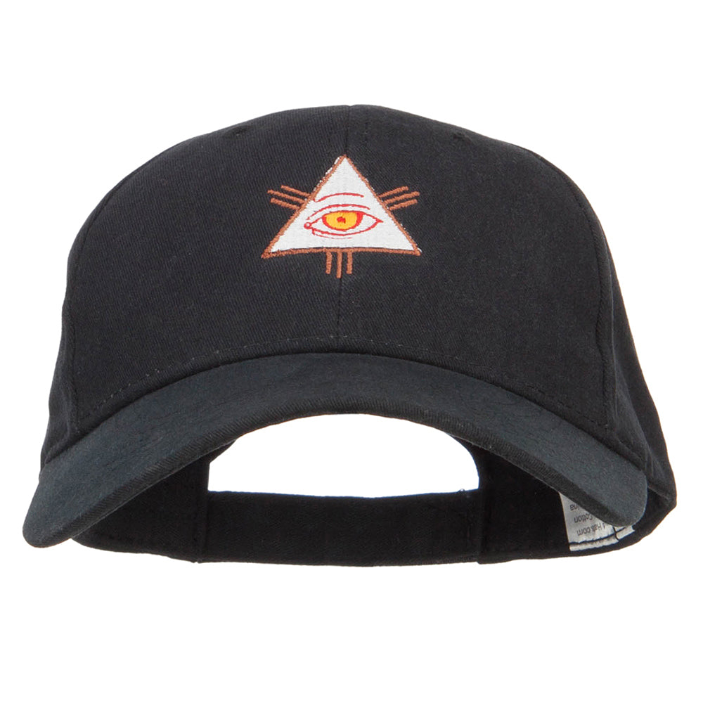 All Seeing Eye Embroidered Big Cotton Cap