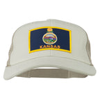 Big Mesh State Kansas Patch Cap