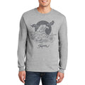 Japan Wave Graphic Men's Ultra Cotton Long Sleeve T-Shirt