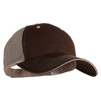 Big Size Garment Washed Cotton Twill Mesh Cap