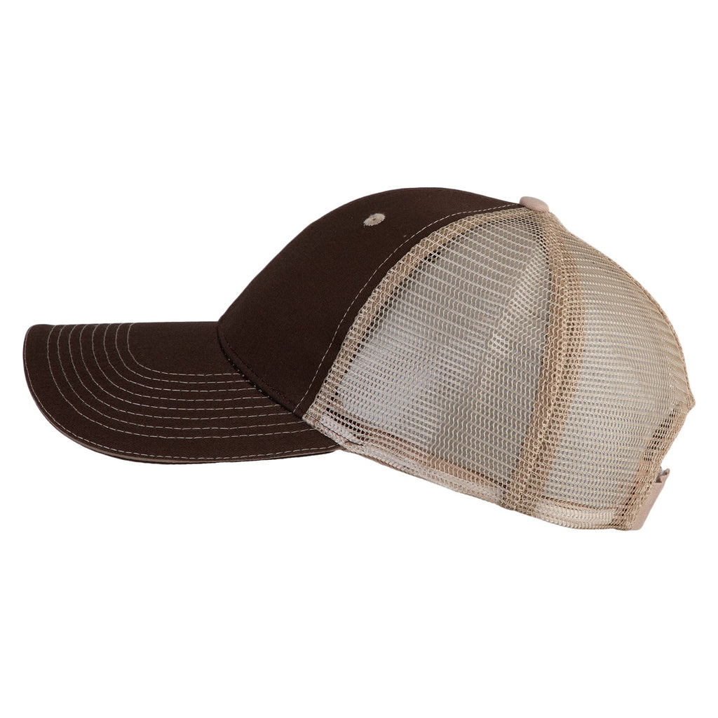 Big Size Garment Washed Cotton Twill Mesh Cap