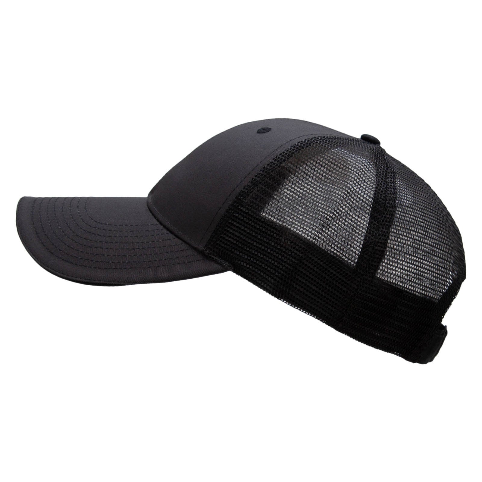 Big Size Garment Washed Cotton Twill Mesh Cap