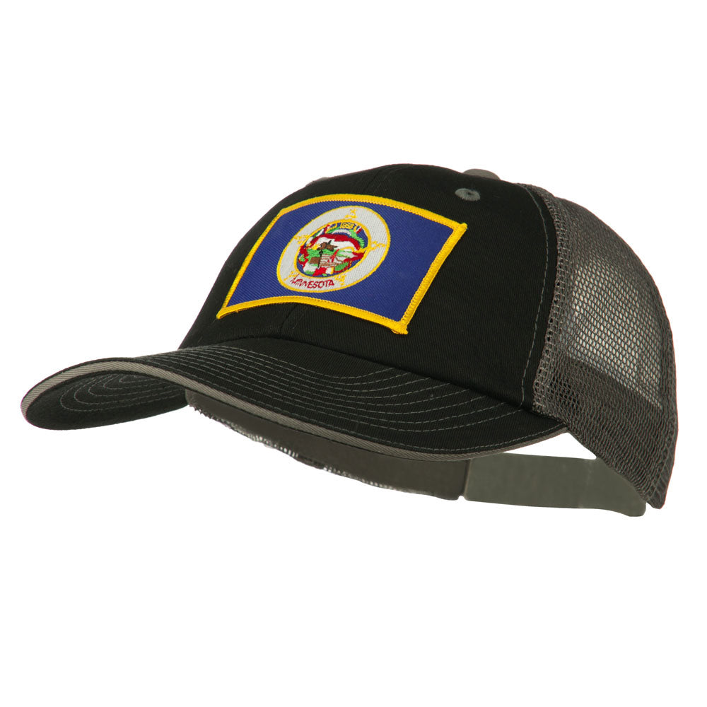 Big Mesh State Minnesota Patch Cap