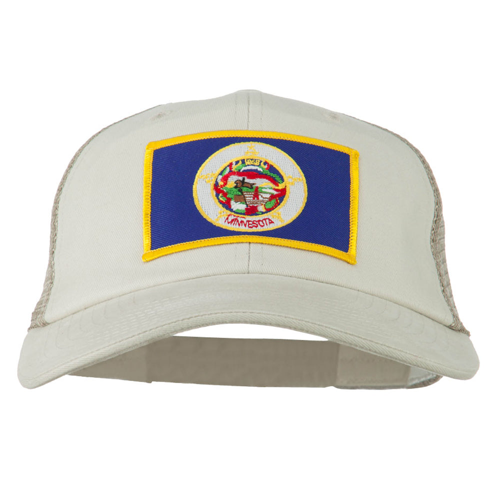 Big Mesh State Minnesota Patch Cap