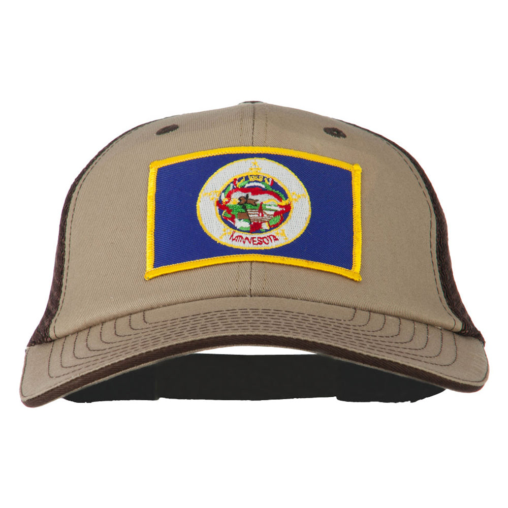 Big Mesh State Minnesota Patch Cap