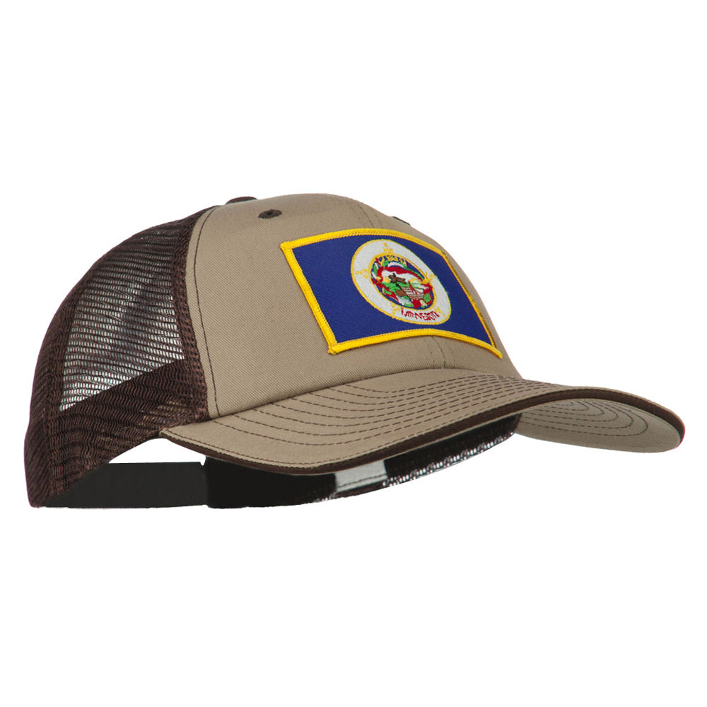 Big Mesh State Minnesota Patch Cap