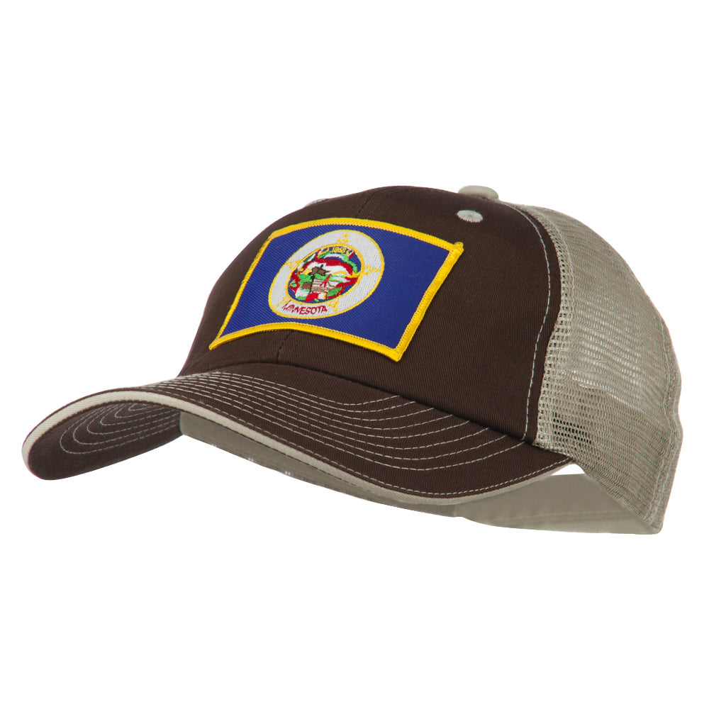 Big Mesh State Minnesota Patch Cap