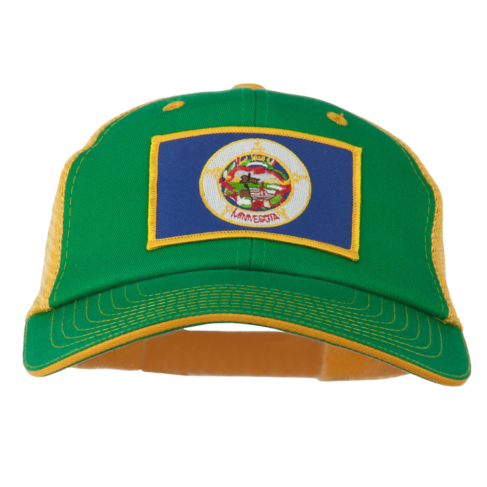 Big Mesh State Minnesota Patch Cap